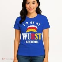 Oktoberfest October Fest Sausage Bratwurst Festival Gift Women's T-Shirt thumb 4