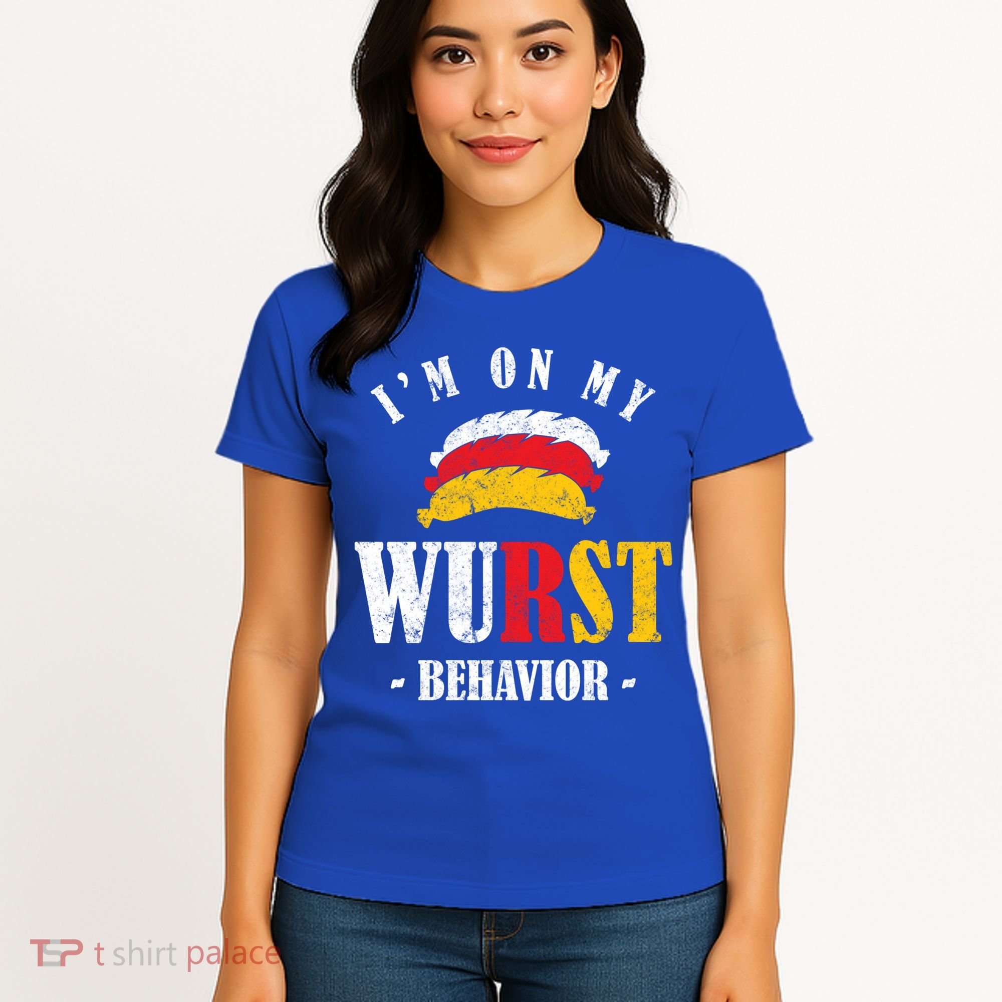 Oktoberfest October Fest Sausage Bratwurst Festival Gift Women's T-Shirt