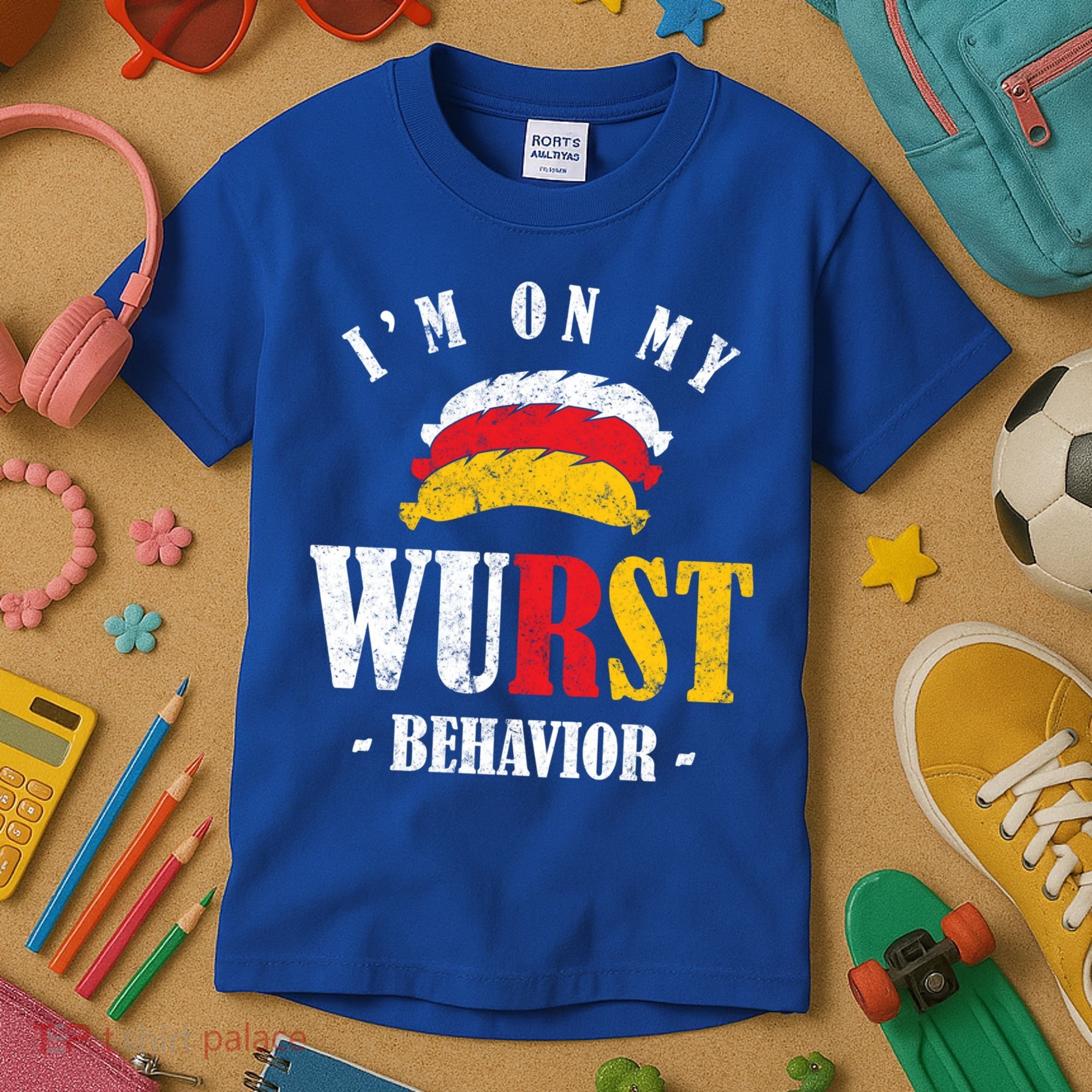 Oktoberfest October Fest Sausage Bratwurst Festival Gift Kids T-Shirt
