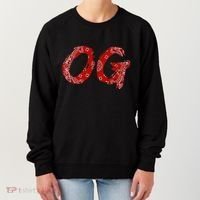 Og Original Gangster Compton Red Bandana Women's Sweatshirt thumb 0