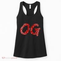 Og Original Gangster Compton Red Bandana Women's Tank Top thumb 0