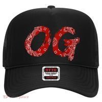 Og Original Gangster Compton Red Bandana Hat thumb 0