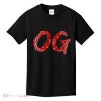 Og Original Gangster Compton Red Bandana Kids T-Shirt thumb 0