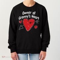 Owner Of Grannys Heart Cute Gift Women's Sweatshirt thumb 0
