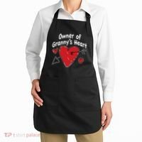 Owner Of Grannys Heart Cute Gift Apron thumb 2