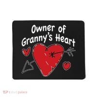 Owner Of Grannys Heart Cute Gift Mousepad thumb 0