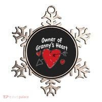 Owner Of Grannys Heart Cute Gift Ornament thumb 0