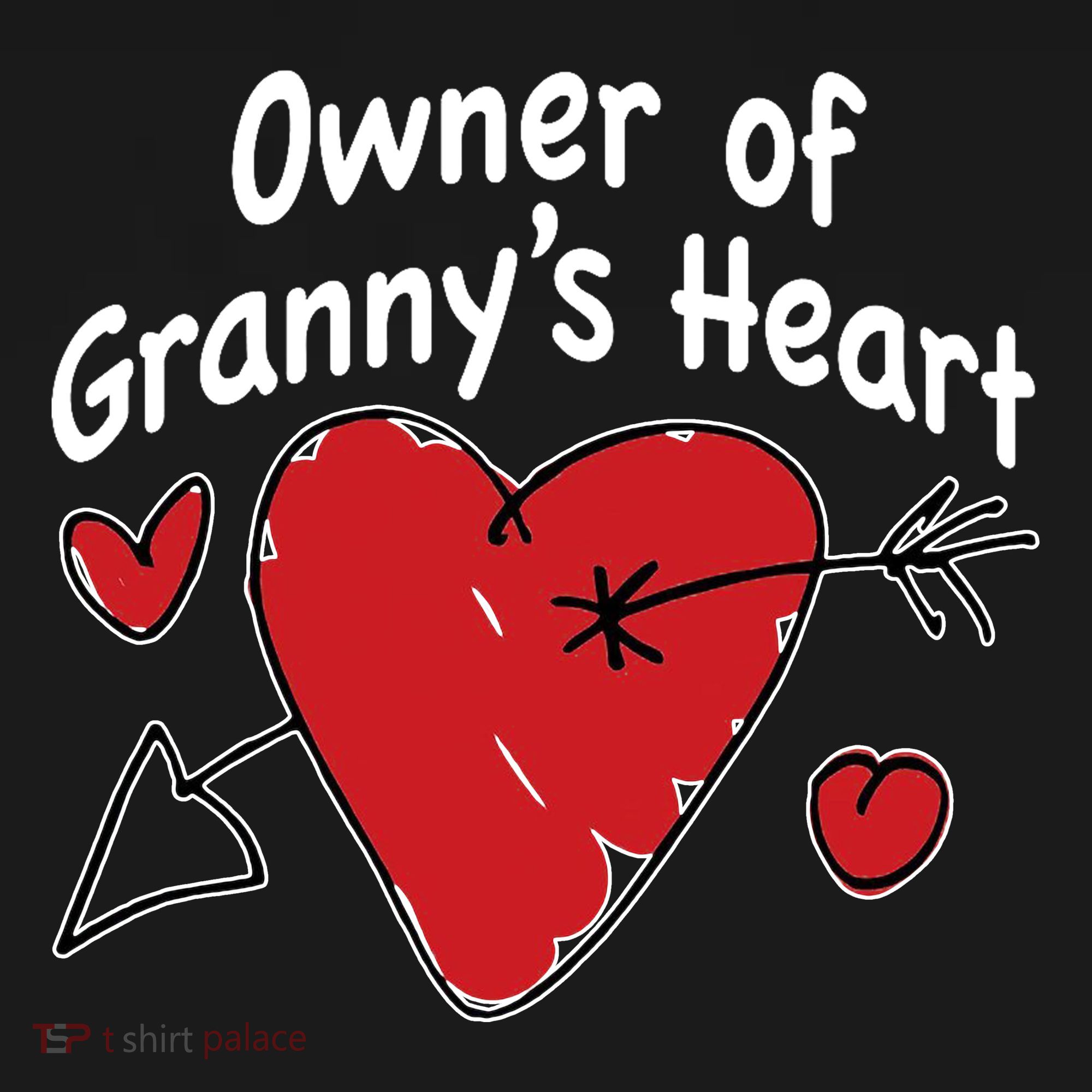 Owner Of Grannys Heart Cute Gift Visor