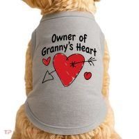 Owner Of Grannys Heart Cute Gift Doggie Tank thumb 0