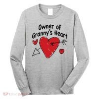 Owner Of Grannys Heart Cute Gift Long Sleeve Shirt thumb 0