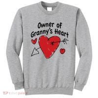 Owner Of Grannys Heart Cute Gift Sweatshirt thumb 0