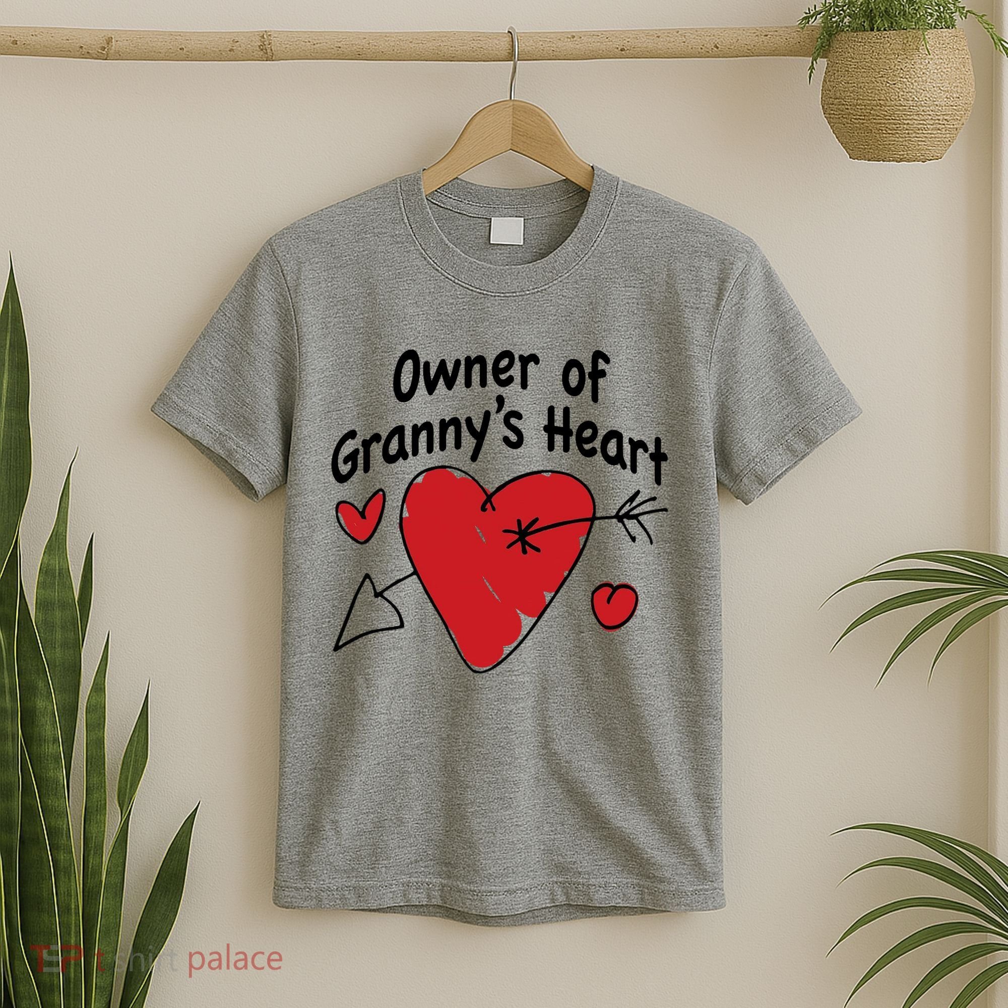 Owner Of Grannys Heart Cute Gift T-Shirt