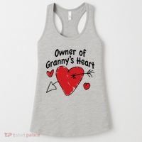 Owner Of Grannys Heart Cute Gift Women's Tank Top thumb 0