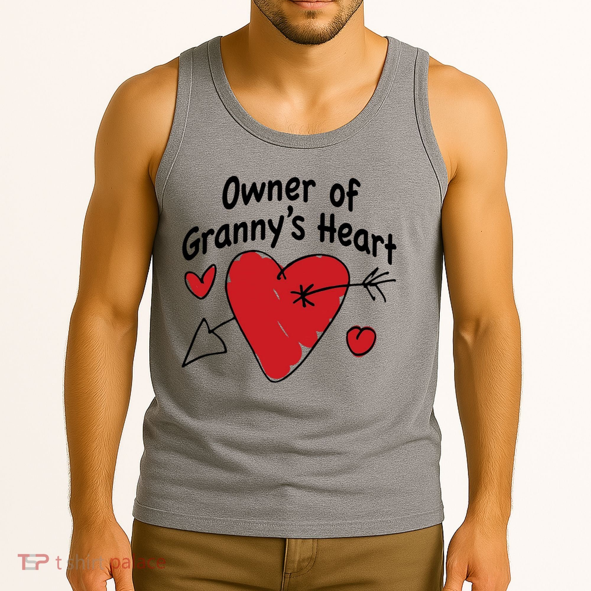 Owner Of Grannys Heart Cute Gift Tank Top