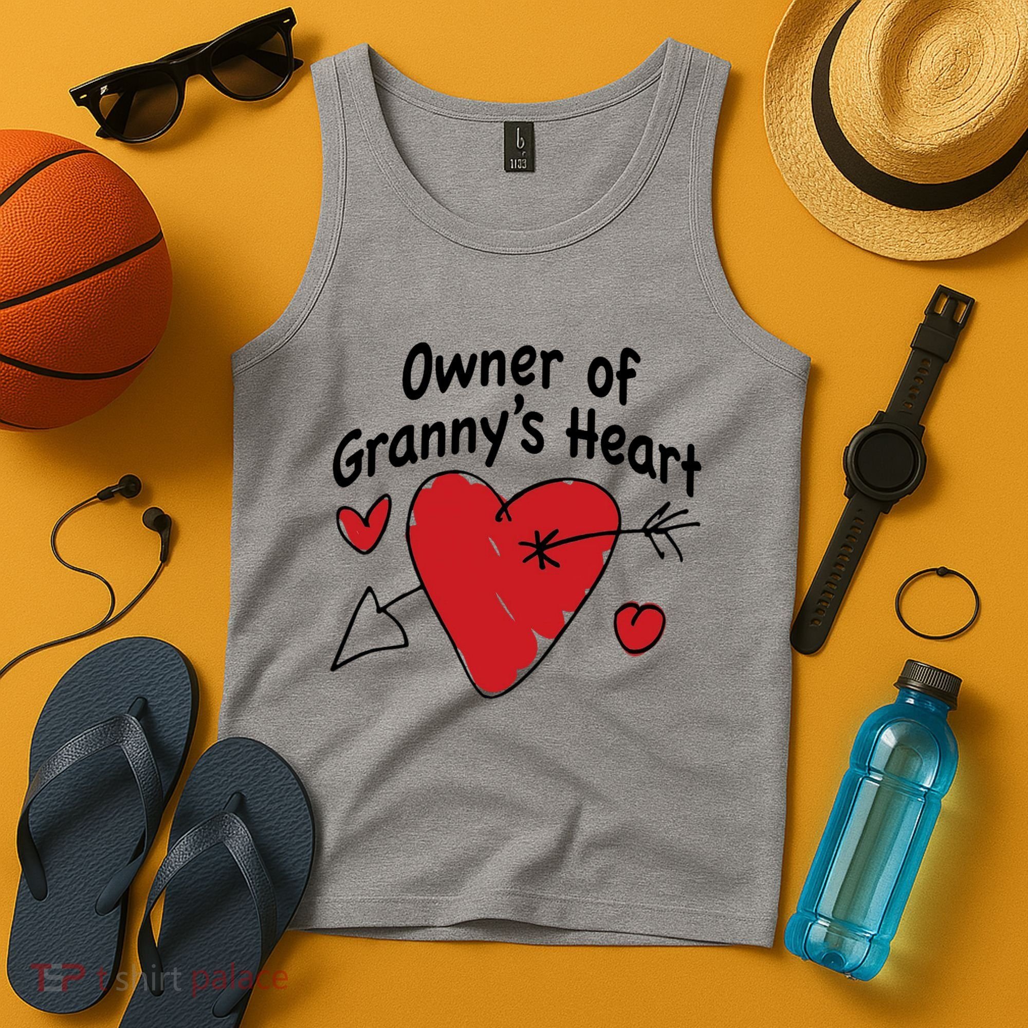Owner Of Grannys Heart Cute Gift Tank Top