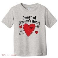 Owner Of Grannys Heart Cute Gift Toddler T-Shirt thumb 0