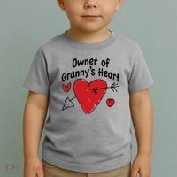 Owner Of Grannys Heart Cute Gift Toddler T-Shirt thumb 2