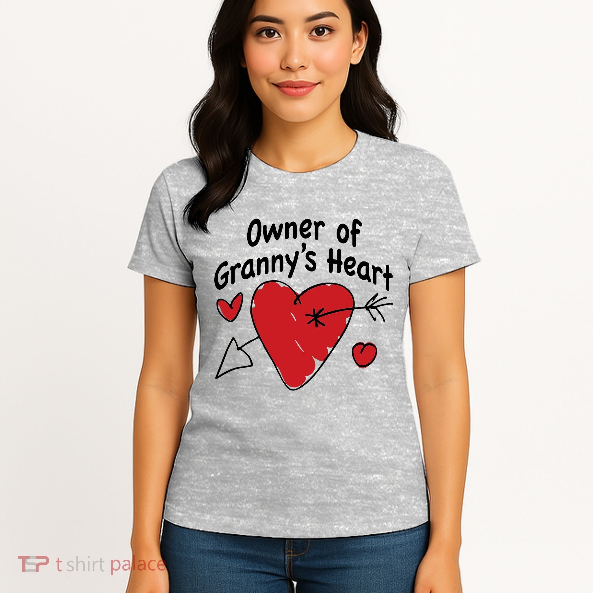 Owner Of Grannys Heart Cute Gift Women's T-Shirt
