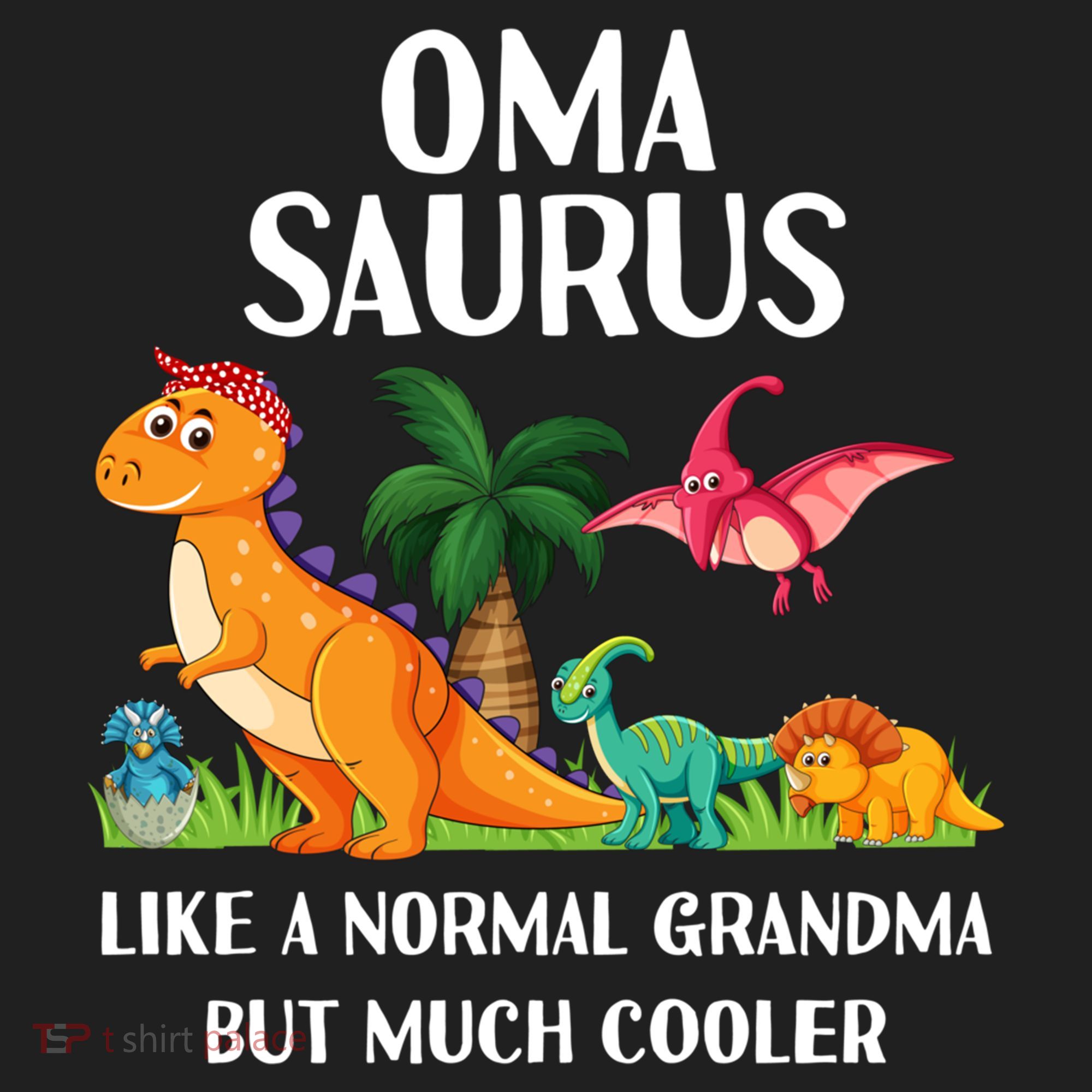 Omasaurus Oma Grandma Saurus Dinosaur Matching Cool Gift Hat