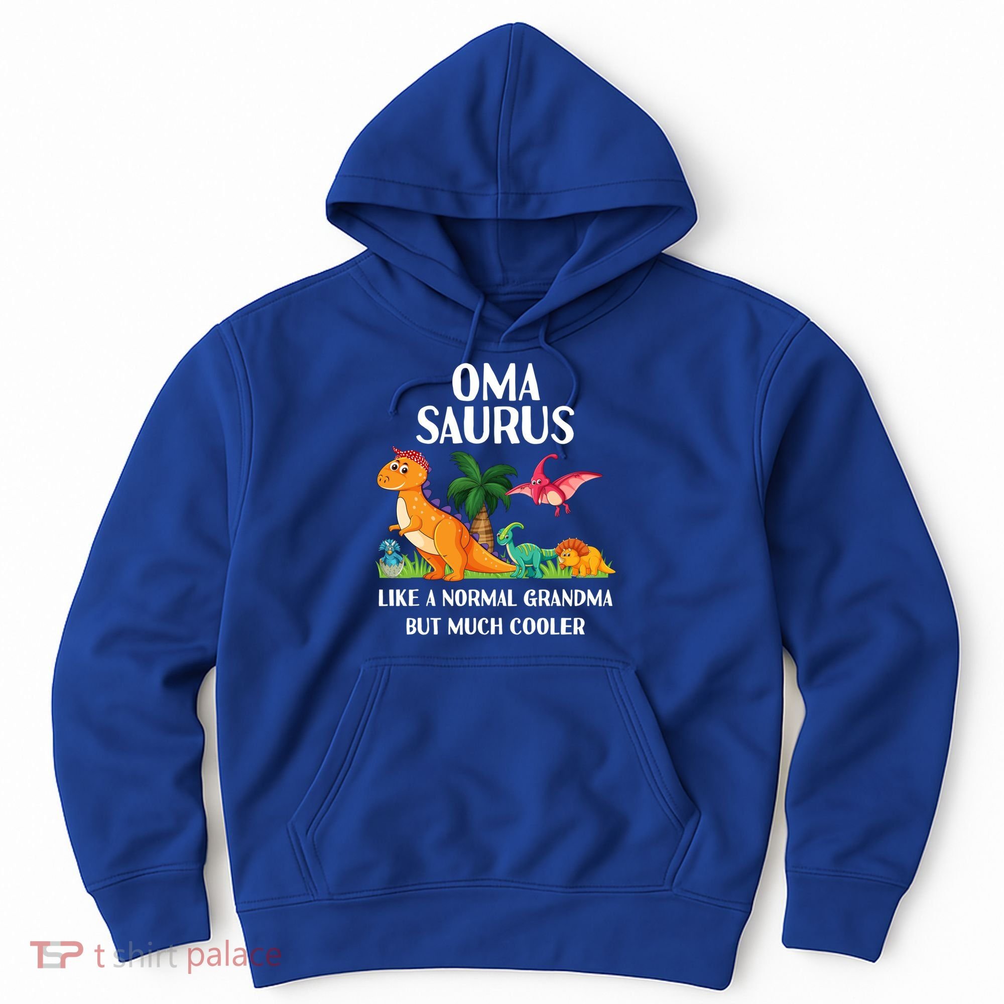 Omasaurus Oma Grandma Saurus Dinosaur Matching Cool Gift Hoodie