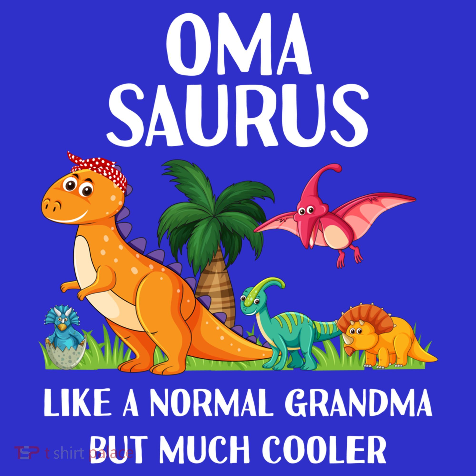 Omasaurus Oma Grandma Saurus Dinosaur Matching Cool Gift Kids Sweatshirt