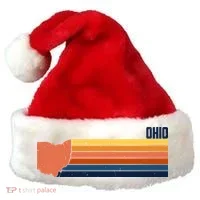 Retro Vintage Ohio Santa Hat thumb 0