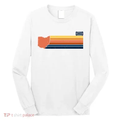 Retro Vintage Ohio Long Sleeve Shirt