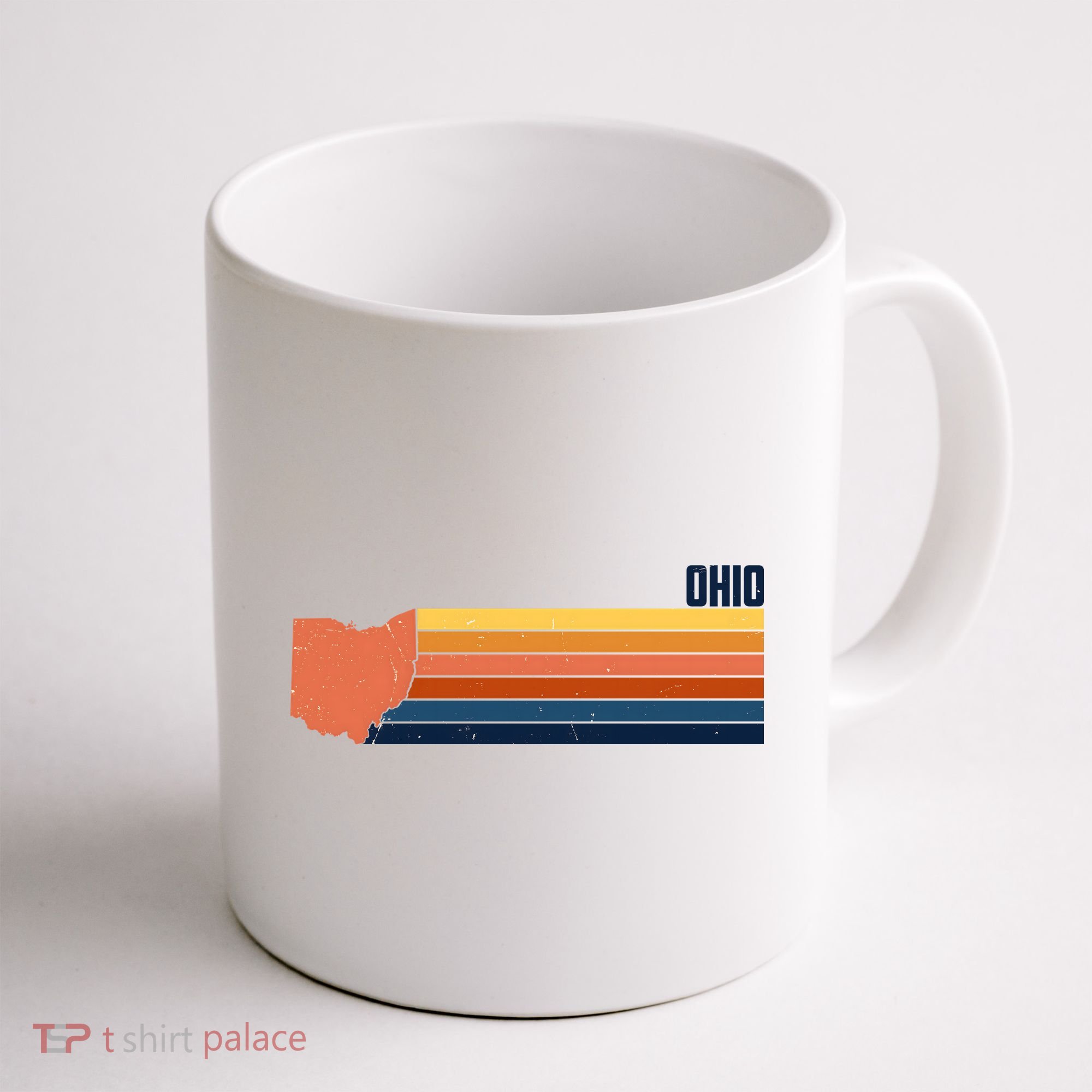 Retro Vintage Ohio Coffee Mug