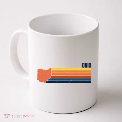 Retro Vintage Ohio Coffee Mug