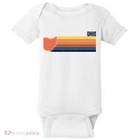 Retro Vintage Ohio Baby Bodysuit thumb 0
