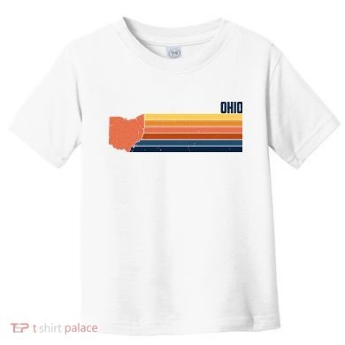 Retro Vintage Ohio Toddler T-Shirt