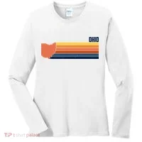 Retro Vintage Ohio Women's Long Sleeve Shirt thumb 0