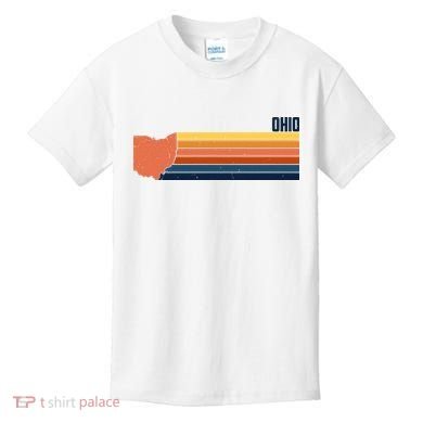 Retro Vintage Ohio Kids T-Shirt