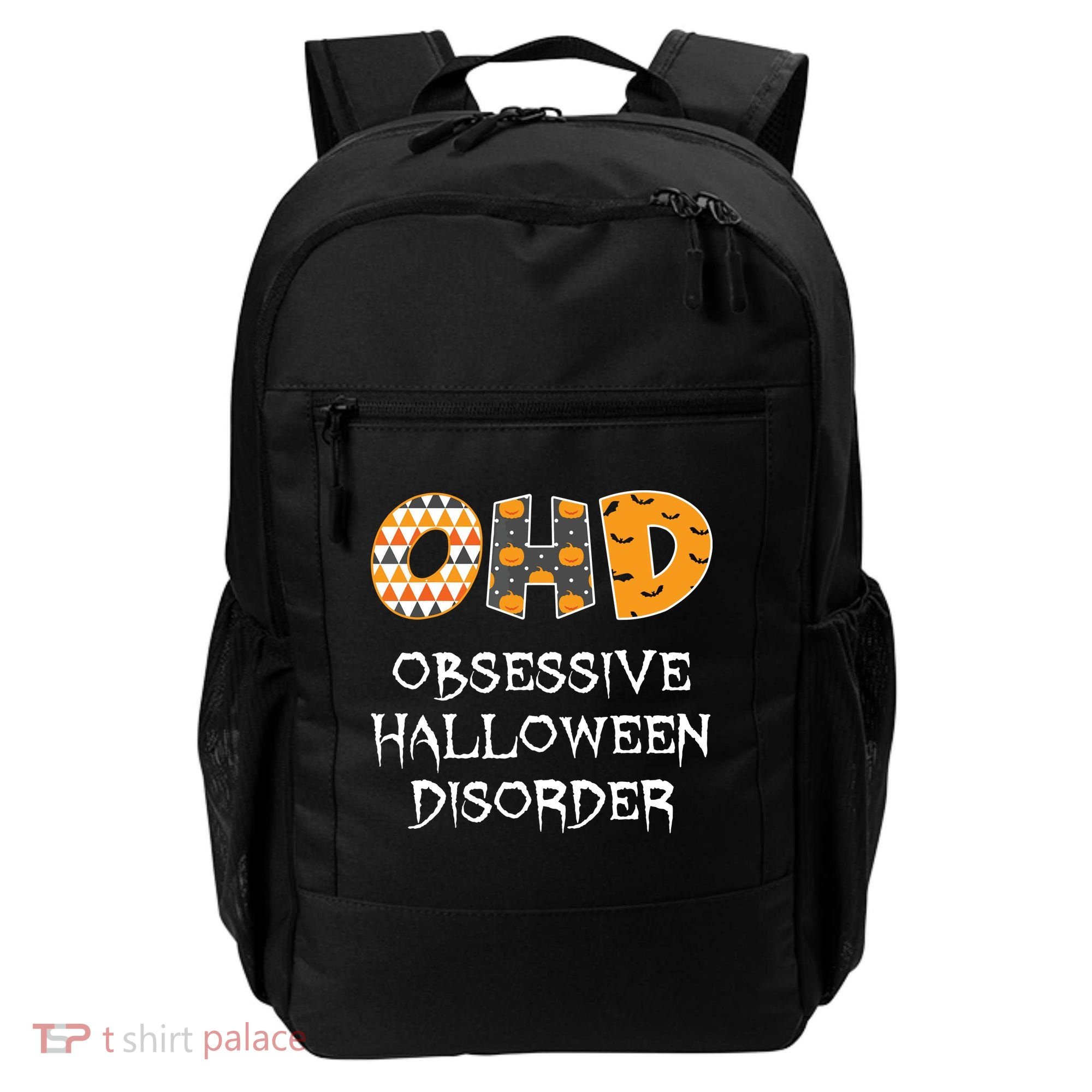 O.H.D. Obsessive Halloween Disorder Halloween Backpack