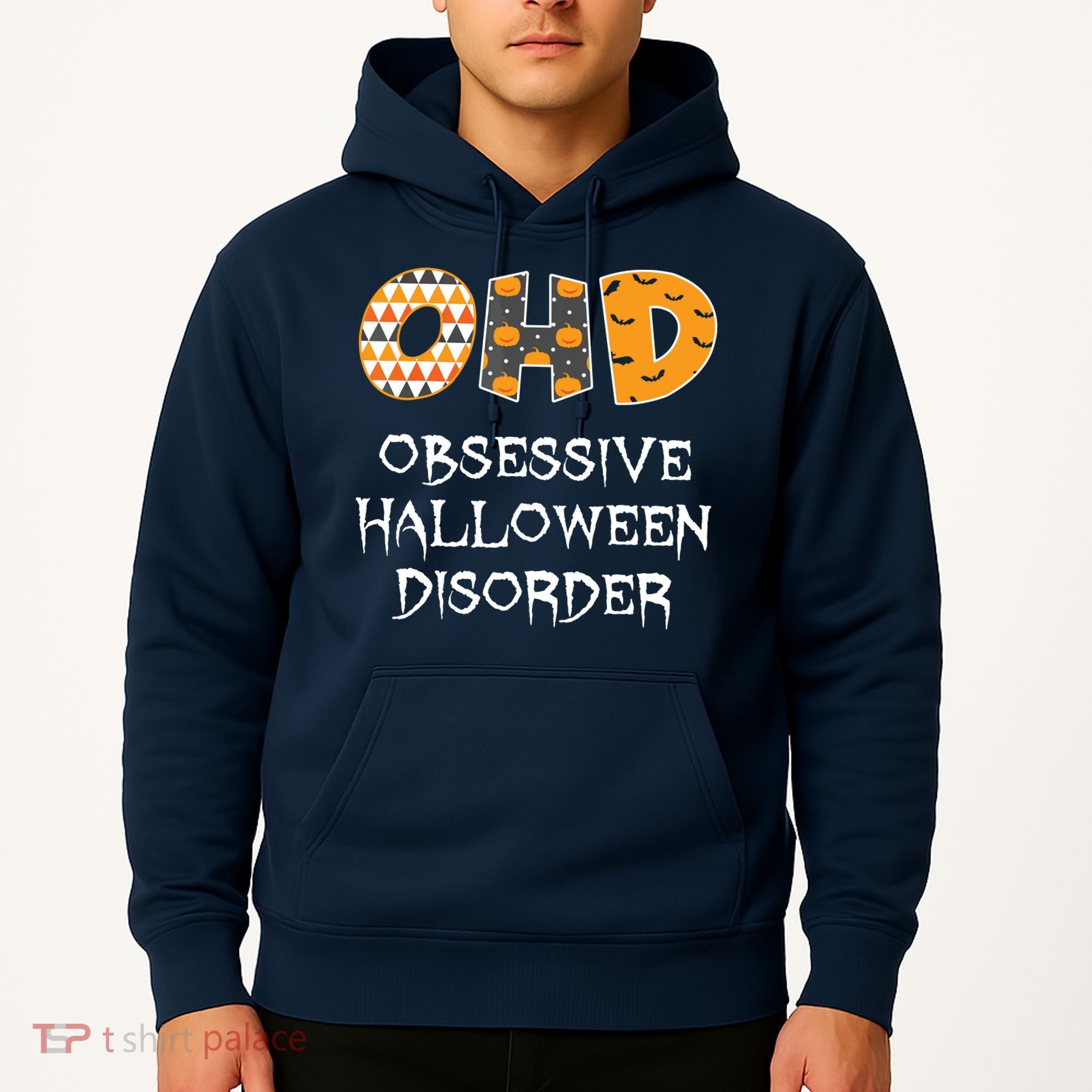 O.H.D. Obsessive Halloween Disorder Halloween Hoodie