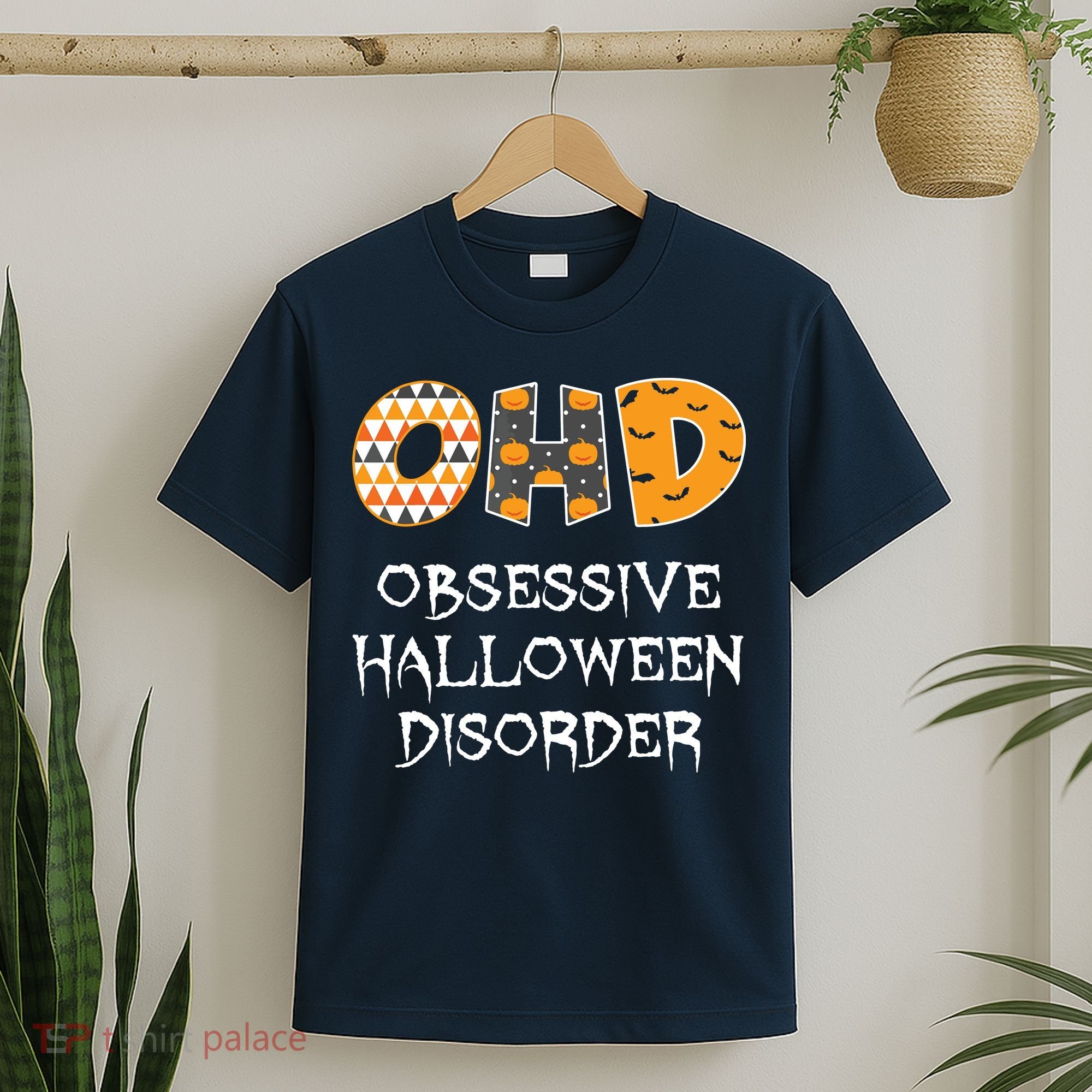 O.H.D. Obsessive Halloween Disorder Halloween T-Shirt