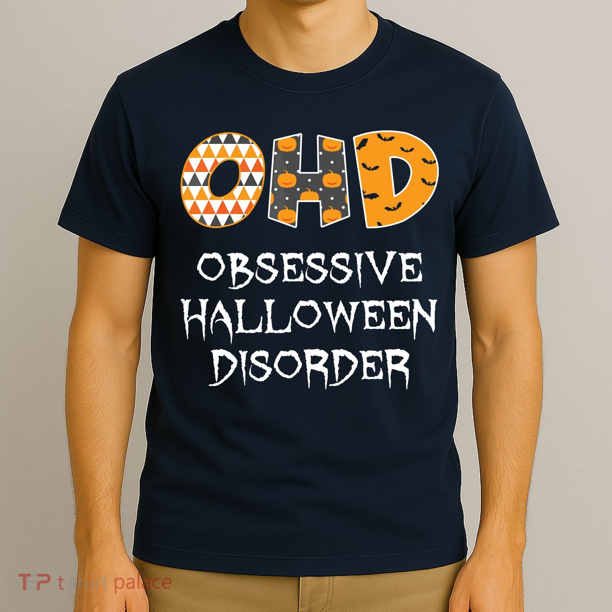 O.H.D. Obsessive Halloween Disorder Halloween T-Shirt