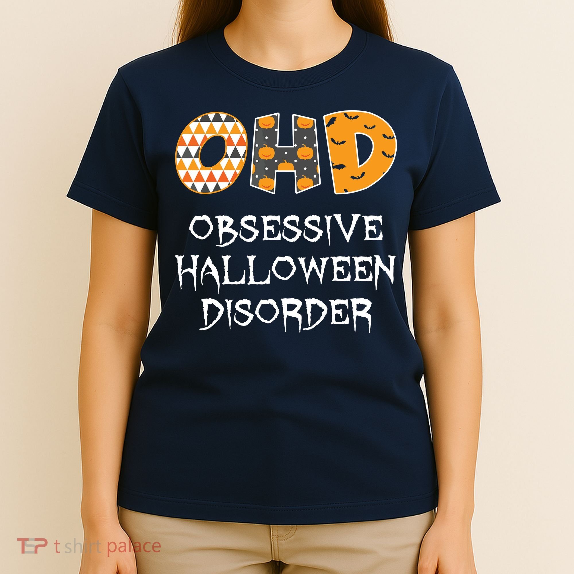 O.H.D. Obsessive Halloween Disorder Halloween T-Shirt