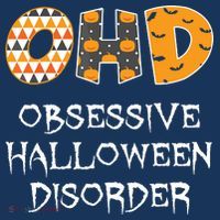 O.H.D. Obsessive Halloween Disorder Halloween Mousepad thumb 1