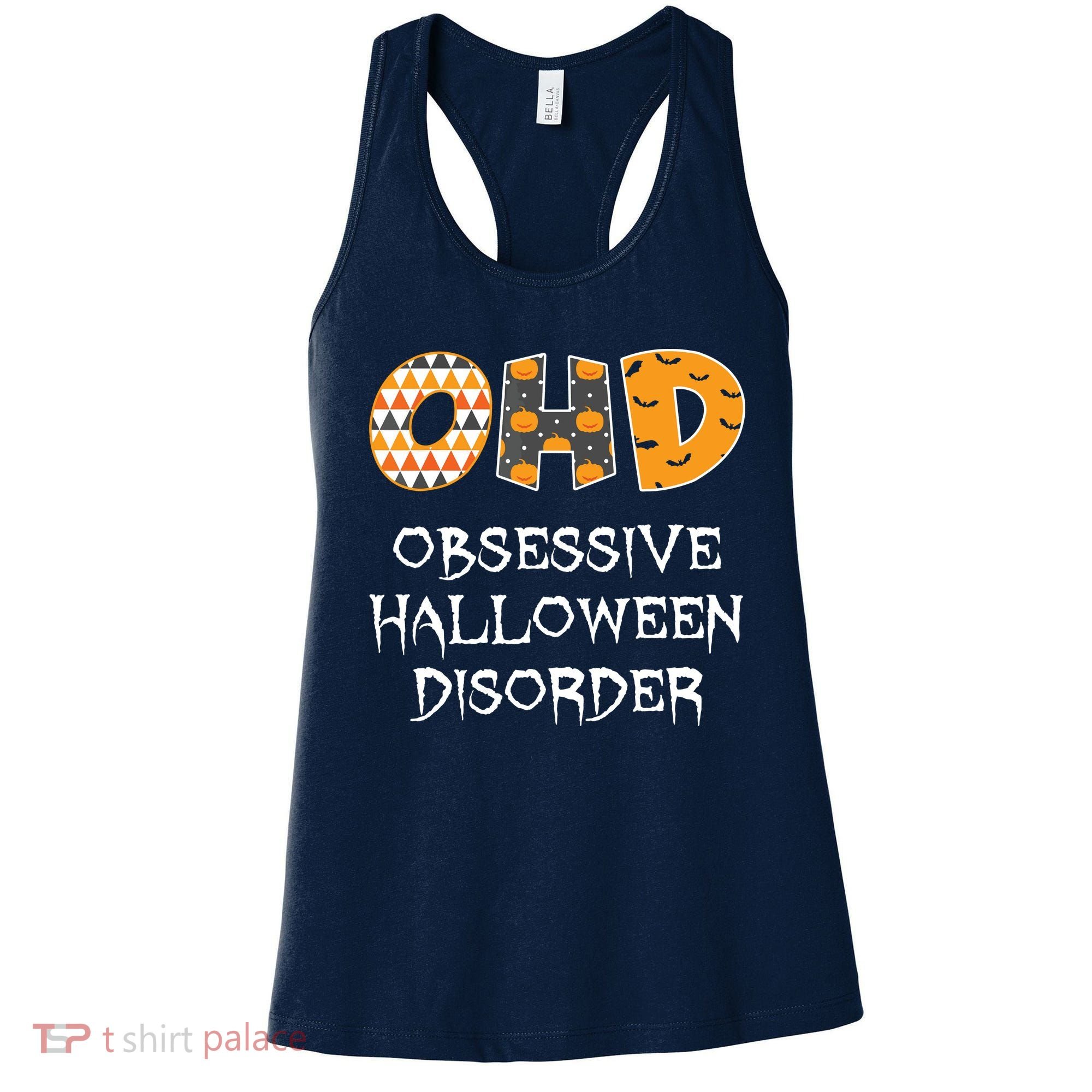 O.H.D. Obsessive Halloween Disorder Halloween Women's Tank Top