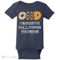 O.H.D. Obsessive Halloween Disorder Halloween Baby Bodysuit thumb 0