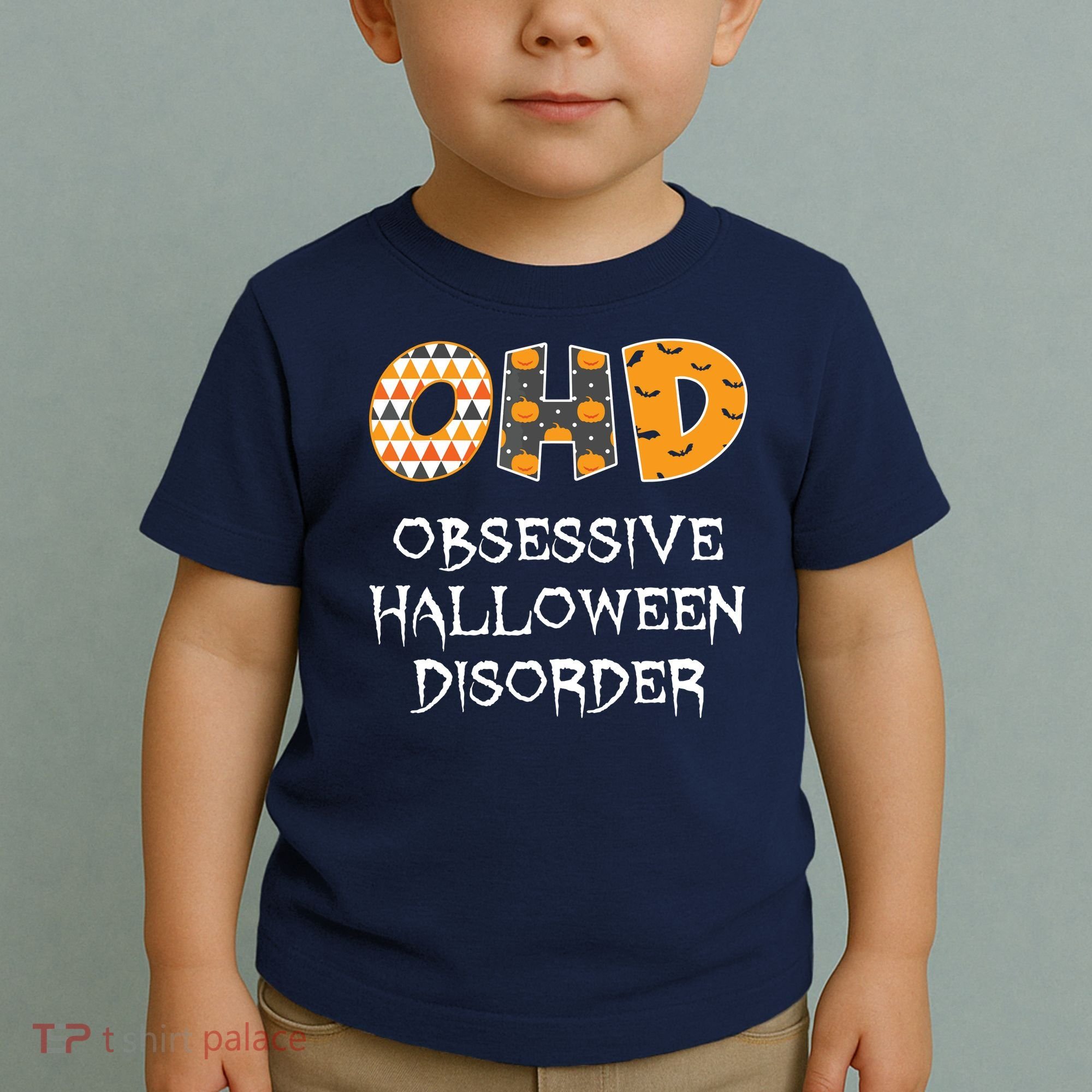 O.H.D. Obsessive Halloween Disorder Halloween Toddler T-Shirt