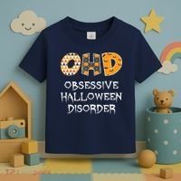 O.H.D. Obsessive Halloween Disorder Halloween Toddler T-Shirt thumb 3