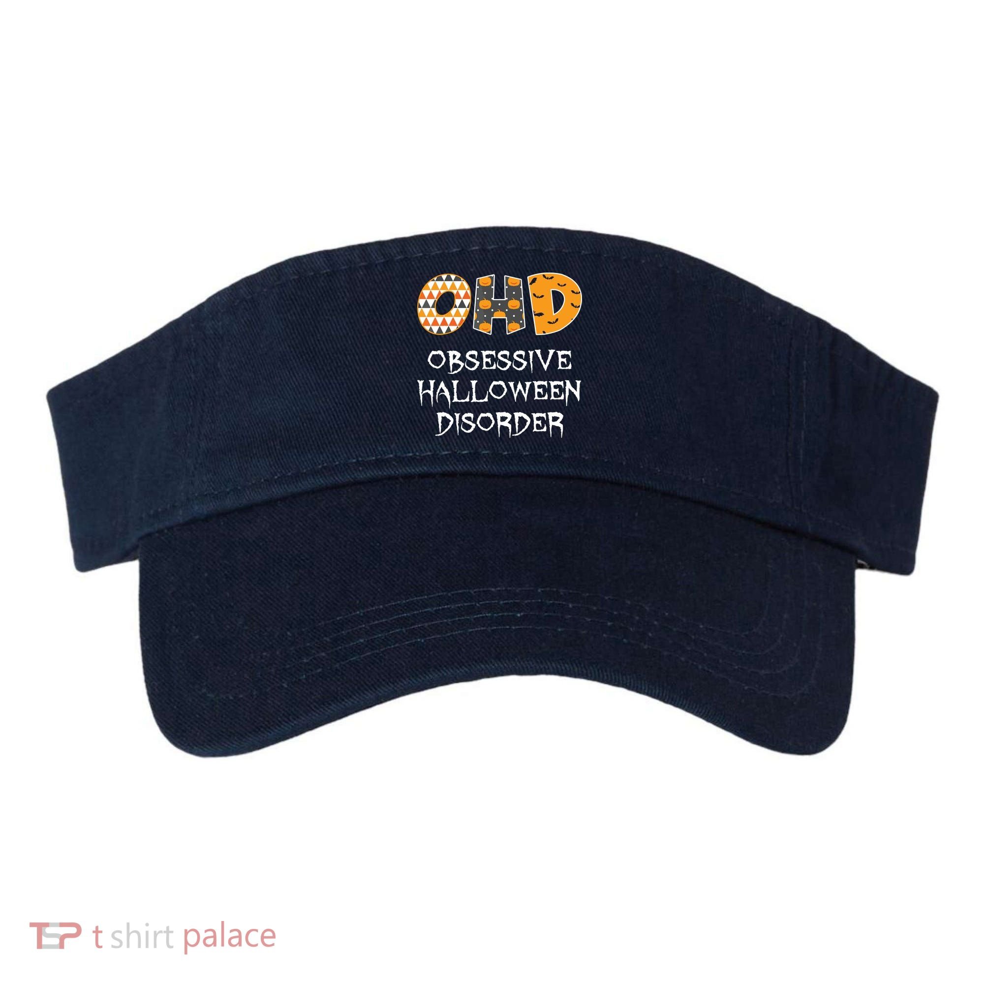 O.H.D. Obsessive Halloween Disorder Halloween Visor