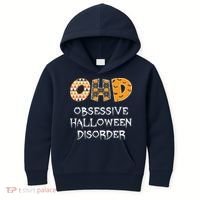 O.H.D. Obsessive Halloween Disorder Halloween Kids Hoodie thumb 0