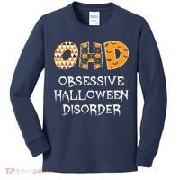 O.H.D. Obsessive Halloween Disorder Halloween Kids Long Sleeve Shirt thumb 0