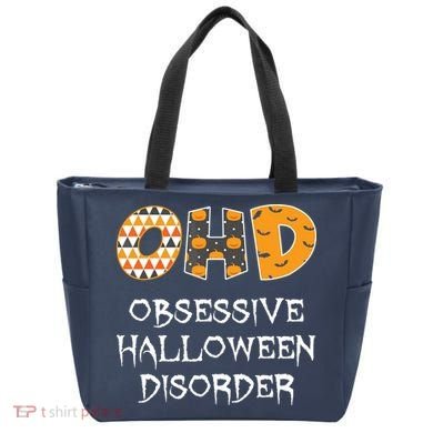 O.H.D. Obsessive Halloween Disorder Halloween Tote Bag