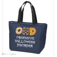 O.H.D. Obsessive Halloween Disorder Halloween Tote Bag thumb 3
