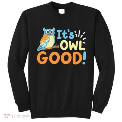 Owl Owls ItS Owl Good Sweatshirt