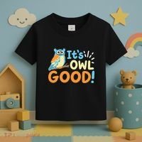 Owl Owls ItS Owl Good Toddler T-Shirt thumb 3